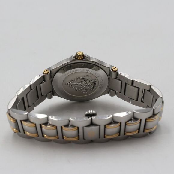 Gucci 9040L Two Tone Gold Silver Swiss Made Stainless Steel Wrist GG-A1211P-A002 - Picture 6 of 9